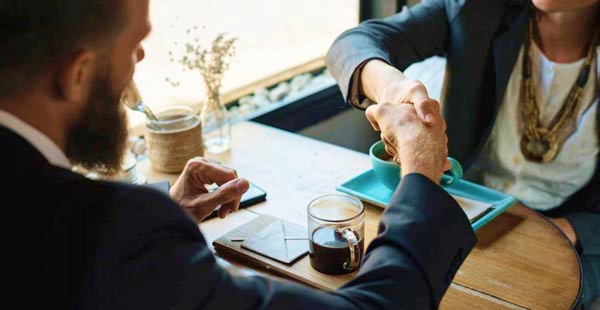 Legal handshake