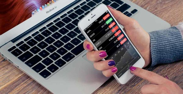 Tracking wealth and investments on a phone